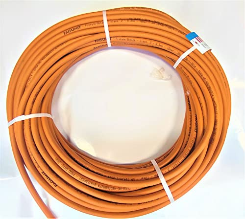 ZaTeChS Tubo per Gas Propan Butan (Molto Flessibile) 100cm (1m) | 20bar | Ø6.3mm (13mm Esterno) | Raccordo rapido | -30°C | Pantaloni per fornelli da Campeggio | Bobina Intera da 50 m o al Metro…