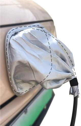 zalati Electric Car Charger Cover with Magnet EV Charger Plug Full Cover Anti-UV Water-resistant Dust-proof Protection for Snow Wind