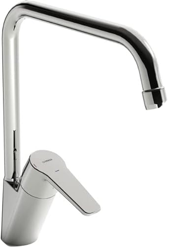 HANSA HANSAPOLO Eco Küchenarmatur, Energiespar-Variante, 3,4 l/min., Ausladung 221mm, 52662293, 5270220300046