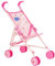 Peppa Pig Puppenwagen Pink | Kinder Buggy mit Peppa Pig Muster | Baby Puppenwagen Spielzeug | Klappbarer Schirm-Buggy für Rollenspiele | Leichter Puppen-Buggy für Jungen & Mädchen | Ab 3 Jahren.