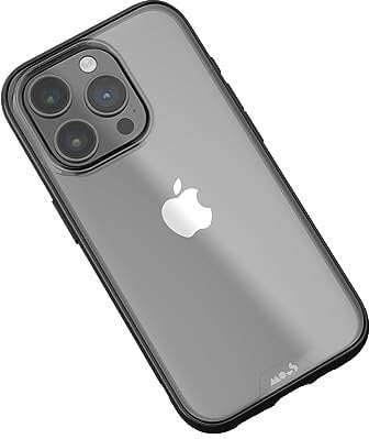 Mous for iPhone 15 Pro Case Clear - Clarity - Protective iPhone 15 Pro Case - Scratch Resistant Crystal Clear & Slim Design - Shockproof Phone Cover v2