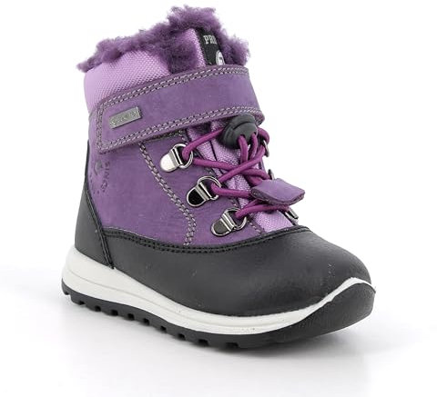 Primigi Baby TIGUAN GTX, Stivali da Neve Bambina, Viola-Nero, 25 EU