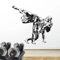 SHELOG Judo Wandtattoo Kinderzimmer Dekor Wandbild Vinyl Schlafzimmer Wohnzimmer Dekor Aufkleber Kunst Poster