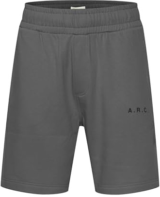 !Solid SDHansi Herren Shorts Sweatshorts Kurze Hose mit Eingrifftaschen Kordelzug Baumwollmischung Loose fit, Größe:XXL, Farbe:Iron Gate (193910)