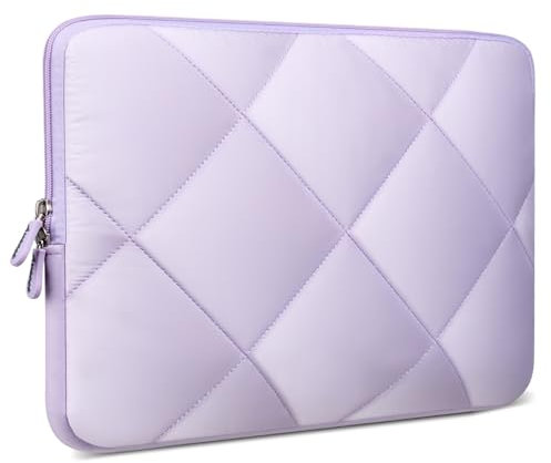 Aucase Laptop Hülle, 15 15,6 16 Zoll Puffy Wasserabweisende Neopren Schutzhülle Laptoptasche Kompatibel mit MacBook Pro 15 inch/ 16 inch, Chromebook Matebook