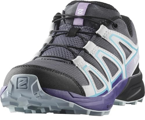 Salomon Junior Speed Cross Junior, Dunkelgrau/Ballade, Vielseitige Wanderschuhe für Komfort, Ideal für Wanderungen und Trailrunning bei Outdoor-Abenteuern. 29