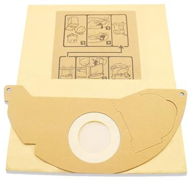 ORCOW Sacs d'aspirateur de Remplacement compatibles avec Karcher A2000 2003 2004 2014 2024 2054 2064 2074 S2500 WD2200 2210 2240(1pcs)