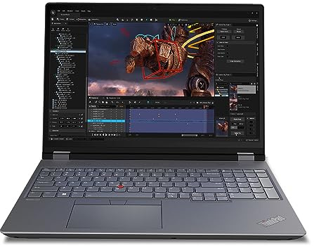 Lenovo ThinkPad P16 Gen 2 Intel Core i7-14700HX, 20C, 16 WQUXGA (3840 x 2400), 800 nits, 60Hz, 32GB RAM DDR5, 1TB SSD, NVIDIA RTX 2000, Backlit KYB, Fingerprint Reader, Windows Pro