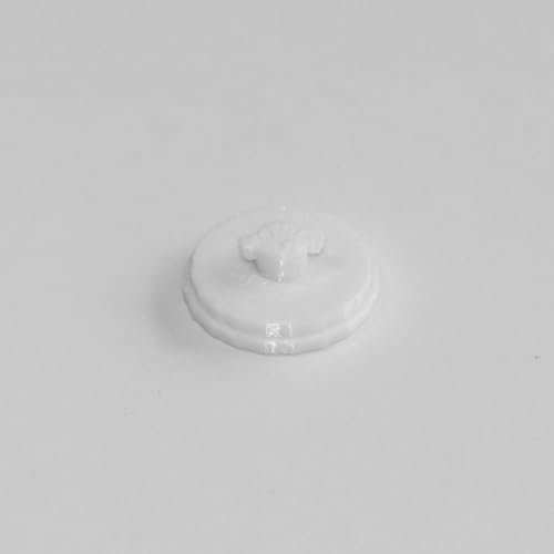 PIAOLGYI Replacement Button for Ring Video Doorbell Plus,Accessories Compatible with Ring Doorbell (White)