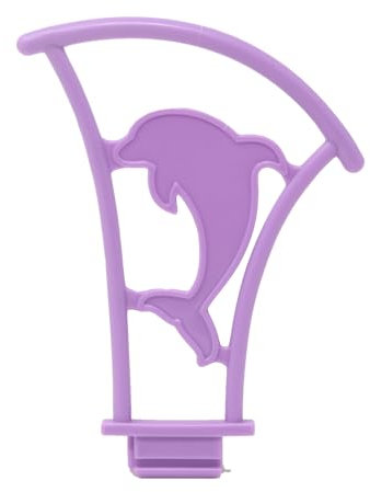 Replacement Part for Barbie Doll Dreamhouse Doll House Playset HMX10 - Replacement Purple Dolphin Sign