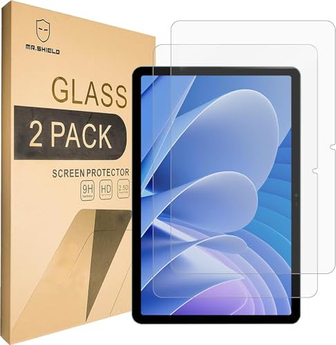 GOZOPO Verre Trempé pour DOOGEE T30 Pro/T30 Ultra/T30SE/T30S Tablette 11 Pouces, 9H Dureté, Haute Définition, Anti Rayures, sans Bulles [2 Pièces]