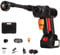 Idropulitrice a batteria, 2x 21V Idropulitrice portatile a batteria con ugello multi-spray 6 in 1 e tubo flessibile da 8.2 m, portatile ad alta pressione senza fili per auto, finestre, prati (Nero)
