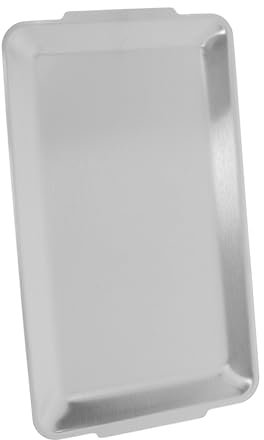 Gatuida Plateau de Service Acier Inoxydable pour Barbecue Fondue Desserts Plateau Rôtisseur