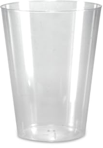 Pro DP 500 Einweg Zahnputzbecher Einwegglas Einwegbecher 200ml PP klar hygienisch einzeln verpackt