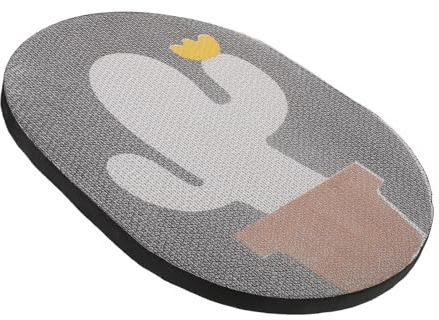 Toyvian Kratzbrett für Katzen aus Wellpappe Wandmontage Kratzmatte für Kleine bis Mittelgroße Katzen Robustes Pappe-kratzobjekt zur Stressreduktion und Bewegungsförderung
