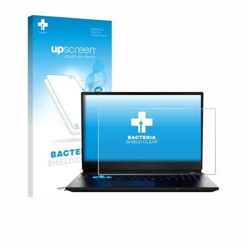 upscreen Antibakterielle Schutzfolie für MEDION Erazer Deputy 15 P1 Klare Displayschutz-Folie