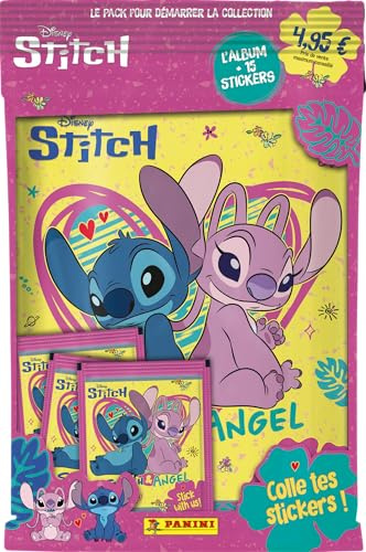 Stitch & Angel Stick with Us Sticker-Kollektion – Starterpaket