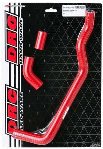 DRC Set di tubi del radiatore rosso