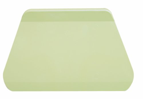 Teigabstecher mit Griffleiste ABS Profiabstecher 209 x130 mm abgerundete Ecken
