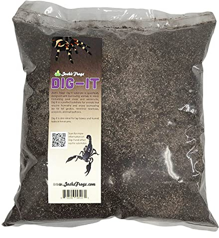 Josh's Frogs Dig-It (10 Quarts)- Substrate for Burrowing Lizards, Invertebrates, Lay Boxes and Humid Hides
