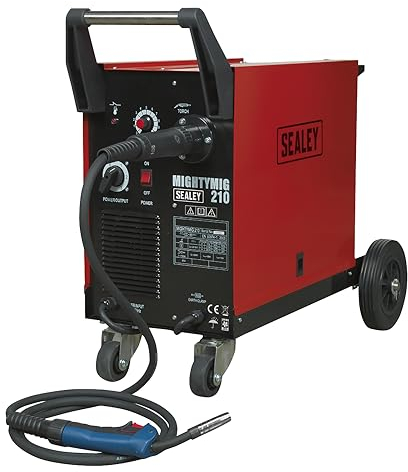 Sealey Mightymig210 Professional Gas/No-Gas Mig Welder 210Amp with Euro Torch
