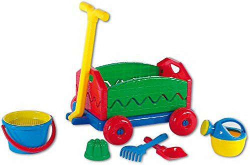 Nachziehwagen mit Eimergarnitur 6tlg, 1 Set
