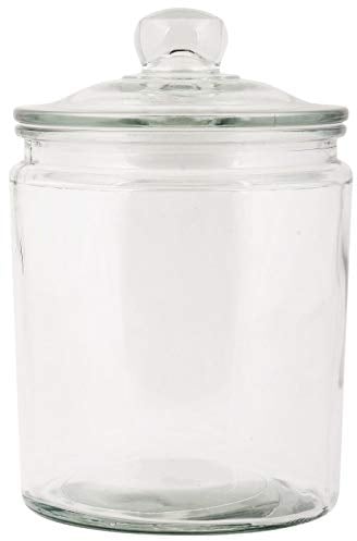 IB Laursen Glaskrug mit Glasdeckel und Gummiring - 1900 ml