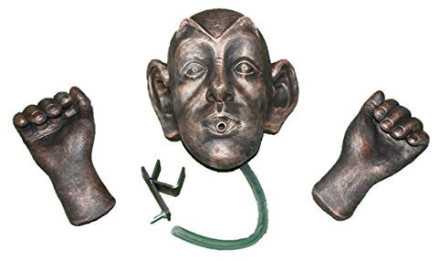 Steinfigur Wasserspeier Gargoyle, aus Steinguss