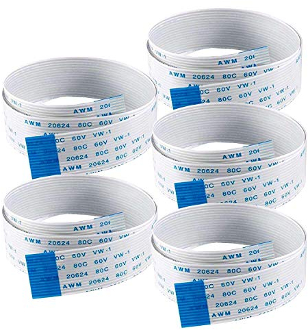 AZDelivery 5 x Câble de Remplacement Flex 30cm pour caméra/écran Raspberry Pi