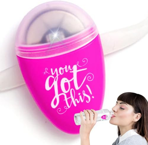 ulla Rappel d'hydratation intelligent pour boire plus d'eau, s'adapte à la plupart des bouteilles, technologie d'éclairage suit lorsque vous vous hydratez (YouGotThis)