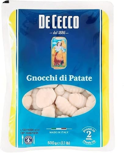 10x Pasta De Cecco 100% Italian Gnocchi di patate Pasta 500g