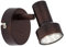Briloner Leuchten - LED Wandleuchte mit dreh- & schwenkbarem Spot, Wand-Lampe, Strahler in antiker Optik, Fassung: GU10, 1x3W, Farbe: Kupfer, 8 x 10.6 cm