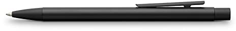 Faber-Castell 342320 - Kugelschreiber Neo Slim Metall, Minenstärke M, schwarz