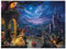 Ceaco Thomas Kinkade Disney Beauty and The Beast Dancing in The Moonlight - 1500 Piece Puzzle