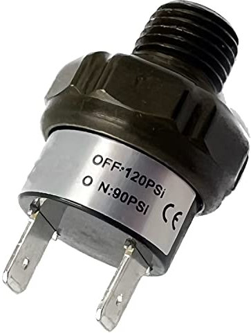 DEVMO 90-120 PSI 1/4 End Air Compressor Pressure Control Switch Valve Heavy Duty