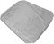 Sonnendach für Hollywoodschaukel, 191 x 120 x 18 cm 190T Polyester Wasserdichter Dachplane Garten Hof Terrasse Schaukel Sonnenschirm Baldachin(Grau)