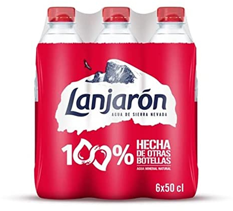 Lanjarón - Agua Mineral Natural, Pack 6 x 0.5 L