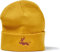 minifan Outdoor Strickmütze Herren & Damen : Dackel - Geschenk für Hundebesitzer Jäger Geschenke - Beanie Männer Mütze Wintermütze Hund (Mustard)