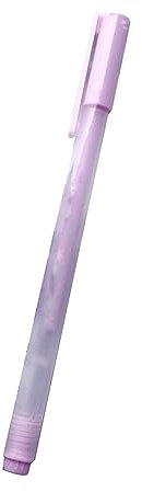 Ball Point Glue Pen, Quick Dry Glue Pen 1mm Easy and Precise Control Glue Pen Comfortable Grip Fine Tip Glue Pen for Card Making Scrapbooking (Purple)
