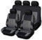 ELEDVB Auto-Sitzbezüge für V-W Touran 2006 2007 2008 2009 2010 2011-2015, Auto-Schonbezüge für Fahrersitz & Beifahrer Komplettset Autositzschoner Reifenschienen Autositzzubehör Airbag-Kompatible