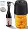 Mason Jar Vacuum Sealer - 3 in 1 Automatic Vacuum & Wine Saver with Food Pump for Canning Jars - Wide & Regular Mouth Mason Lids