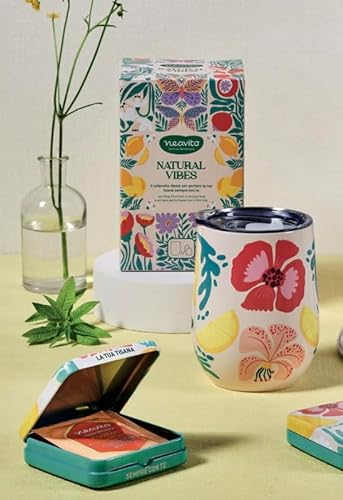 Neavita Mug Thermos Natural Vibes + cofanetto con infusi