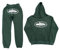Agiyenna Herren Trainingsanzug Y2K Hip Hop Streetwear Hoodie mit Kapuzen und Lose Sporthosen Anzug Buchstaben Druck Jogginganzug 2-teilig Unisex Sportanzug