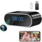 Tebetu Mini Telecamera WiFi Interno Nascosta HD 1080p, Microcamera Spia WiFi Invisibile con Audio 2.4G & 5G, Orologi con Mini Telecamera Spia, Spy Cam con Nisione Notturna IR per Casa, ufficio, ecc