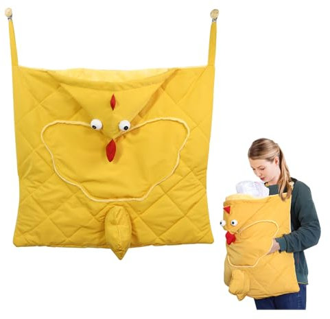 HJYDGJ Housse de portage imperméable pour l'hiver - Housse universelle pour porte-bébé - Résistante au vent et au froid - Universelle - Pour tous les porte-bébés - Jaune