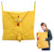 HJYDGJ Tragecover Wasserdicht Winter Tragecover Universal Bezug für Baby Carrier Wind- und kältebeständige Babytrage Universal Tragetücher Baby Carrier Cape Universal Bezug für alle Babytragen-Gelbes