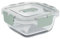 320ml Airtight Glass Food Storage Square Containers Clip Lock Lid 100% BPA Free