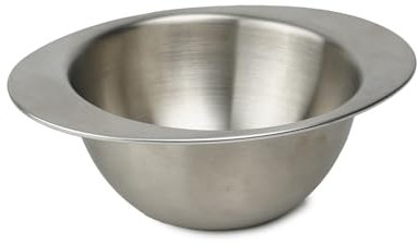 THERMOBABY - Bol En Inox Pour Enfant - Léger, Ergonomique - Idéal Pour L’Autonomie - Facile À Nettoyer - Résistant Et Durable - 100% Inox - Pratique Pour Les Repas De Bébé - Compatible Lave-Vaisselle