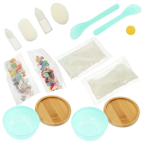 CIMAXIC 2 Sätze Mosaik Untersetzer Basteln Für Erwachsene Sachen Spaß Basteln Für Aufkleber Bausatz Zu Kleinkind Handwerk Cool Bausätze Niedliche Sache Rahmen Zappeln