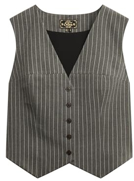 Superdry Damen Nadelstreifen Weste